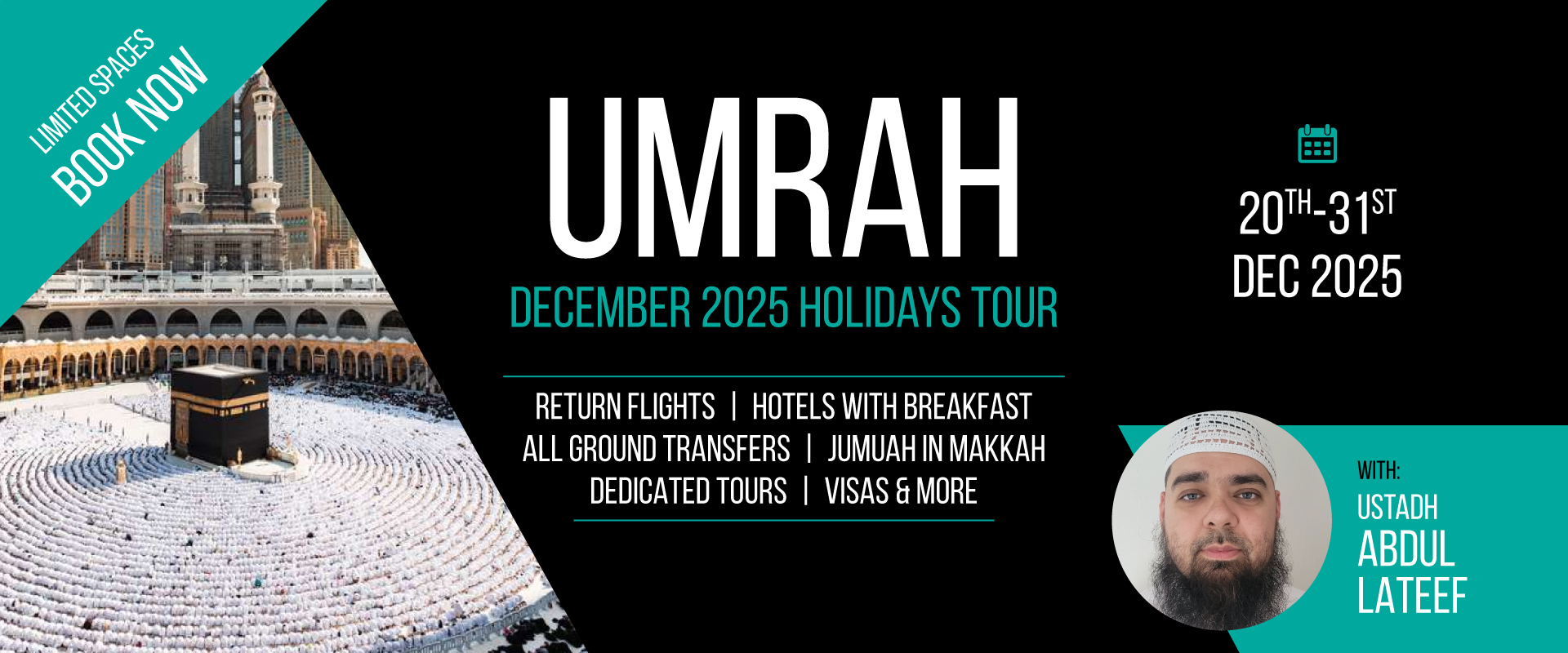 Ihsaan Tours - December 2025 Umrah